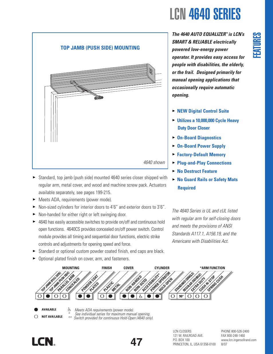 Factory Direct Hardware LCN 4642 User Manual | 5 pages