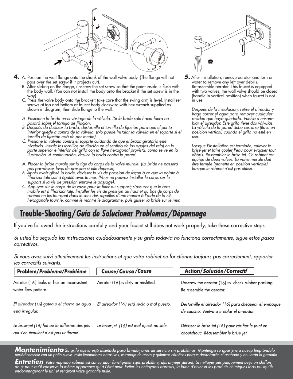 Factory Direct Hardware Danze D205012 Melrose User Manual | Page 3 / 3