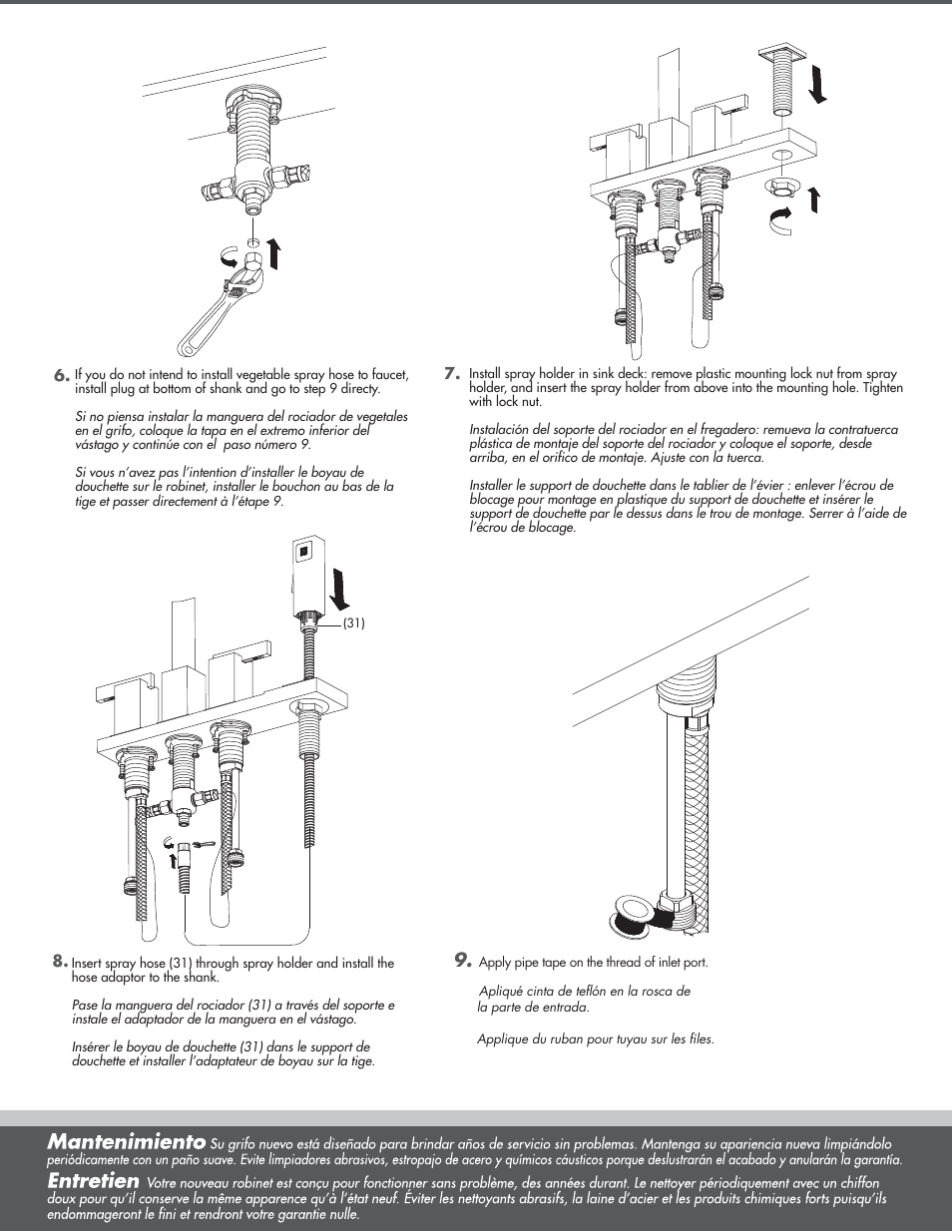Factory Direct Hardware Danze D422044 Sirius User Manual | Page 3 / 6
