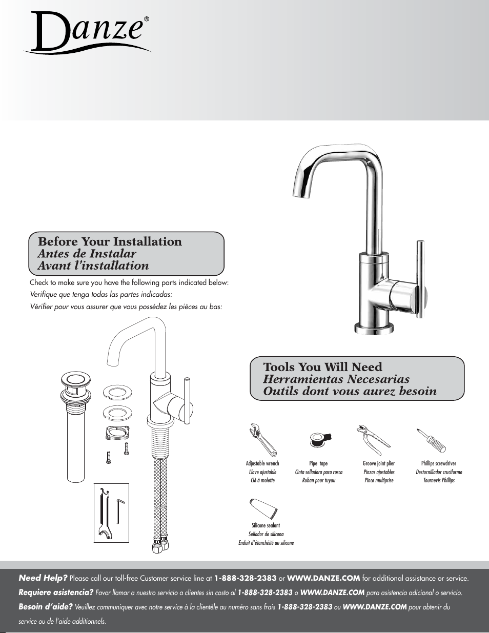 Factory Direct Hardware Danze D231558 User Manual | 6 pages