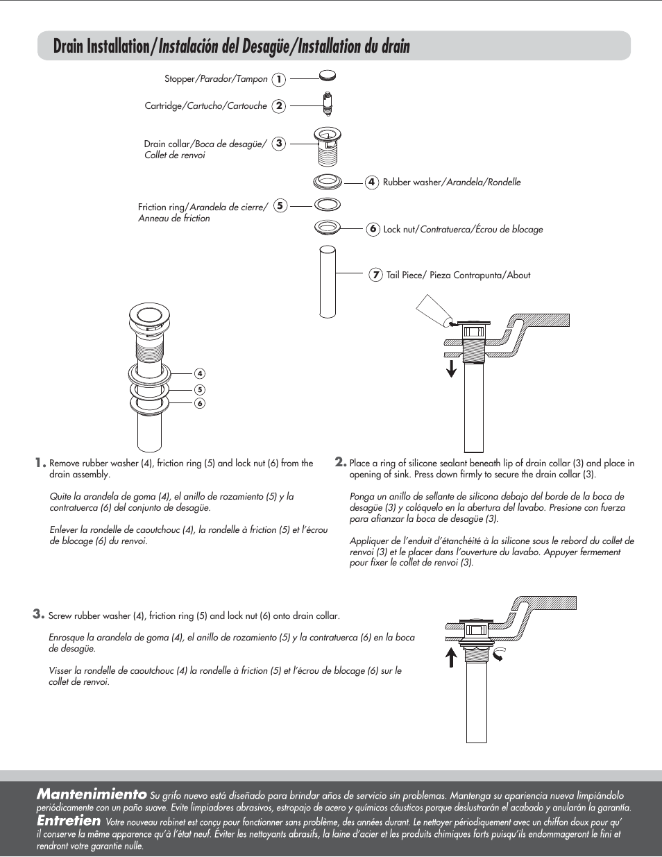 Factory Direct Hardware Danze D231558 User Manual | Page 4 / 6