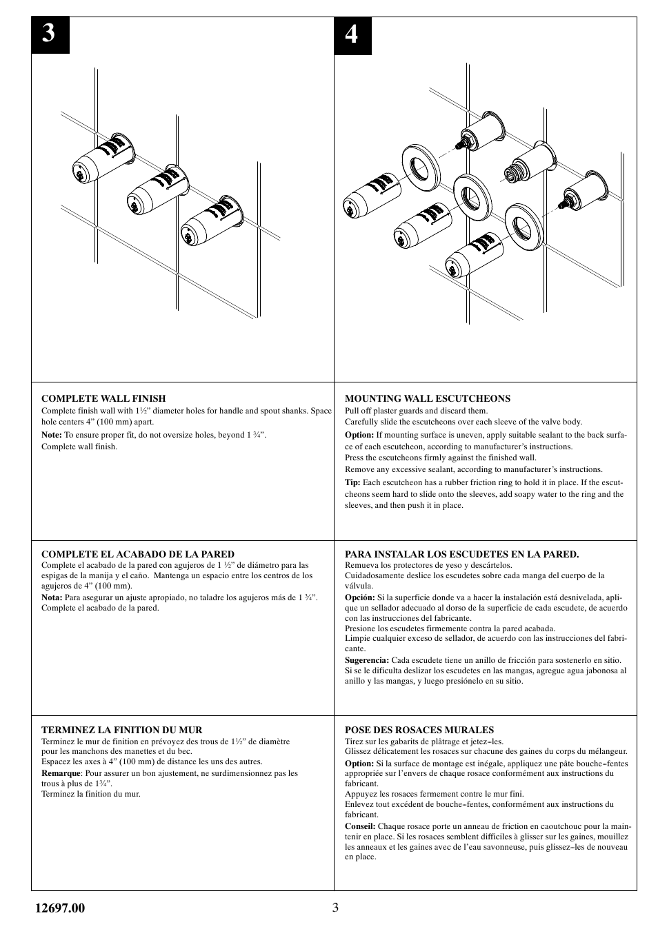 Factory Direct Hardware Brizo 6516729-BN User Manual | Page 3 / 7