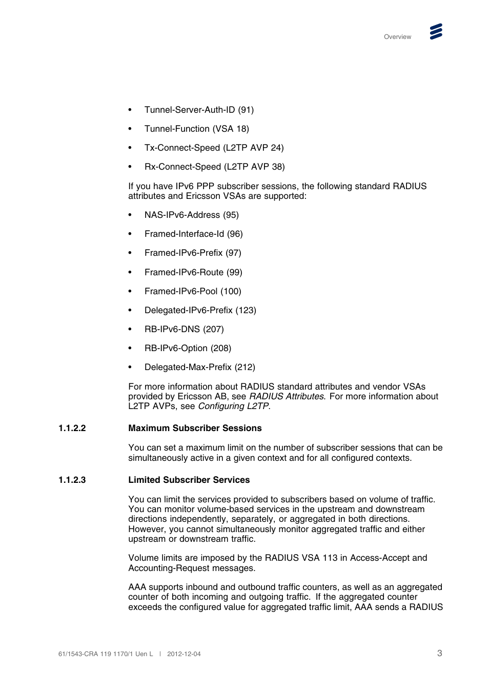 2 maximum subscriber sessions, 3 limited subscriber services | QTECH SmartEdge 600 Configuration User Manual | Page 7 / 32