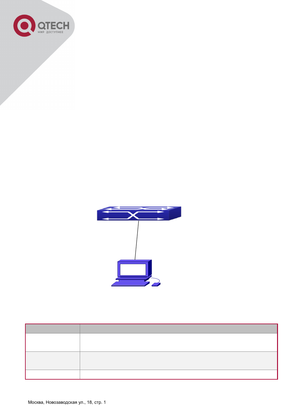 Chapter 1 switch management -1, Anagement, Ptions | 1 out-of-band management -1, Chapter 1 switch management, 1 management options, 1 out-of-band management | QTECH QSW-2800 Инструкция по настройке User Manual | Page 15 / 415