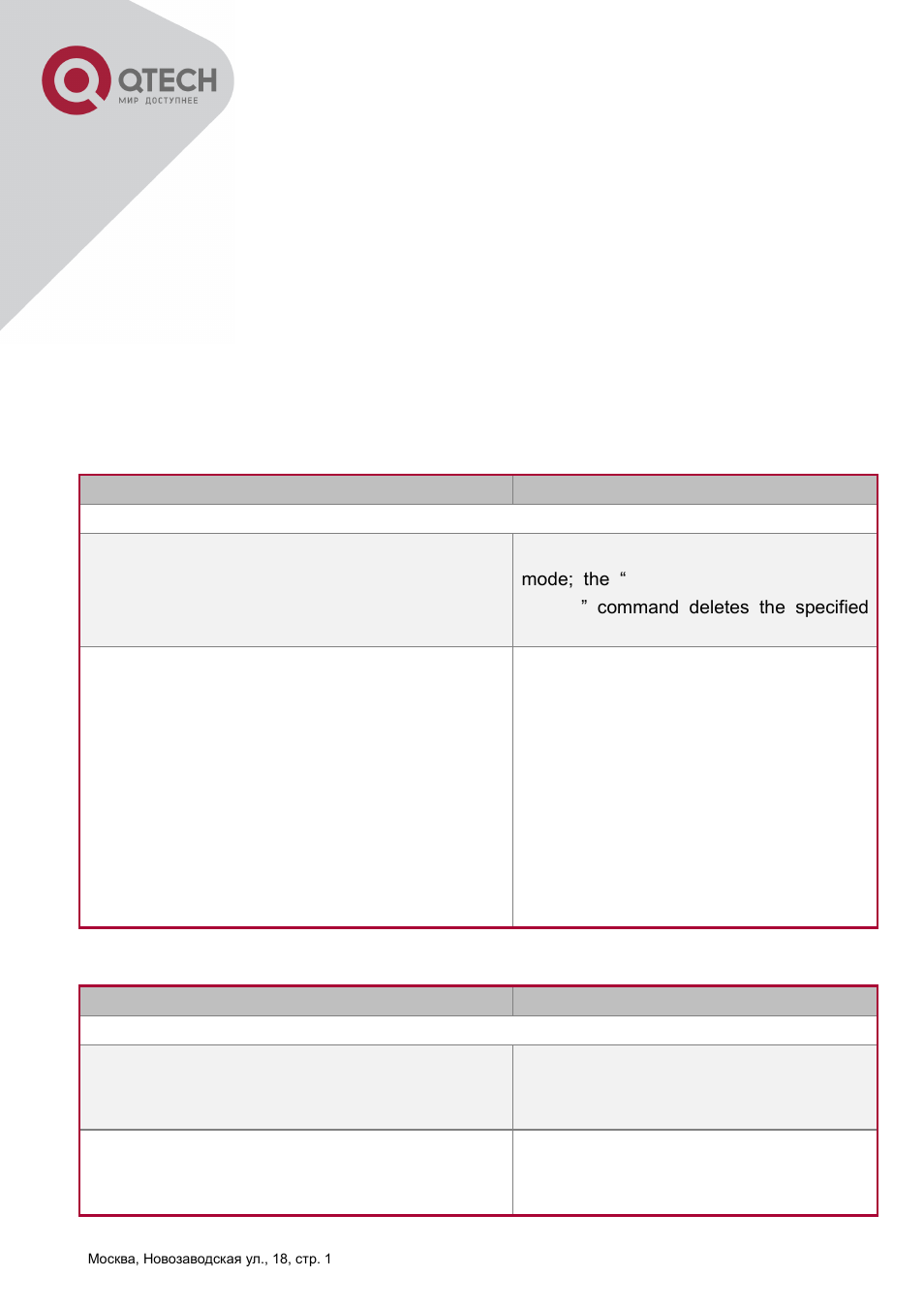 QTECH QSW-2800 Инструкция по настройке User Manual | Page 170 / 415