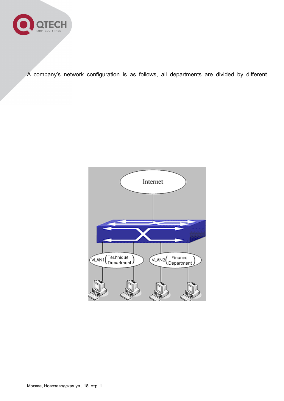 Vlan-acl, Onfiguration, Xample | 3 vlan-acl configuration example | QTECH QSW-2800 Инструкция по настройке User Manual | Page 361 / 415