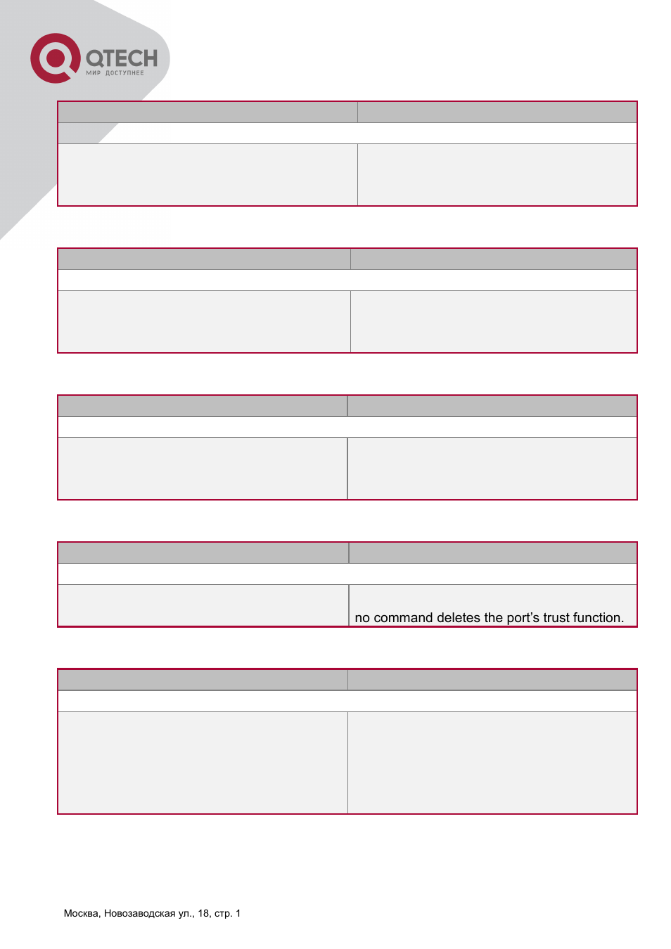 QTECH QSW-2800 Инструкция по настройке User Manual | Page 366 / 415