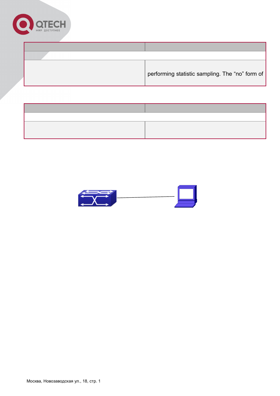 Xamples, 3 sflow examples | QTECH QSW-2800 Инструкция по настройке User Manual | Page 394 / 415