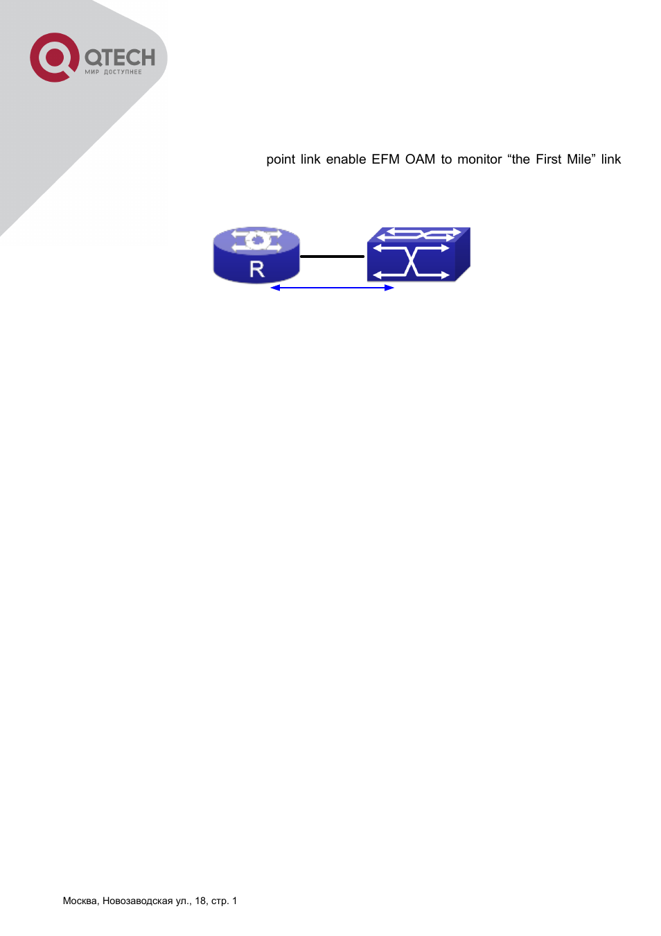 Xample, Roubleshooting, 3 efm oam example | 4 efm oam troubleshooting | QTECH QSW-2800 Инструкция по настройке User Manual | Page 95 / 415