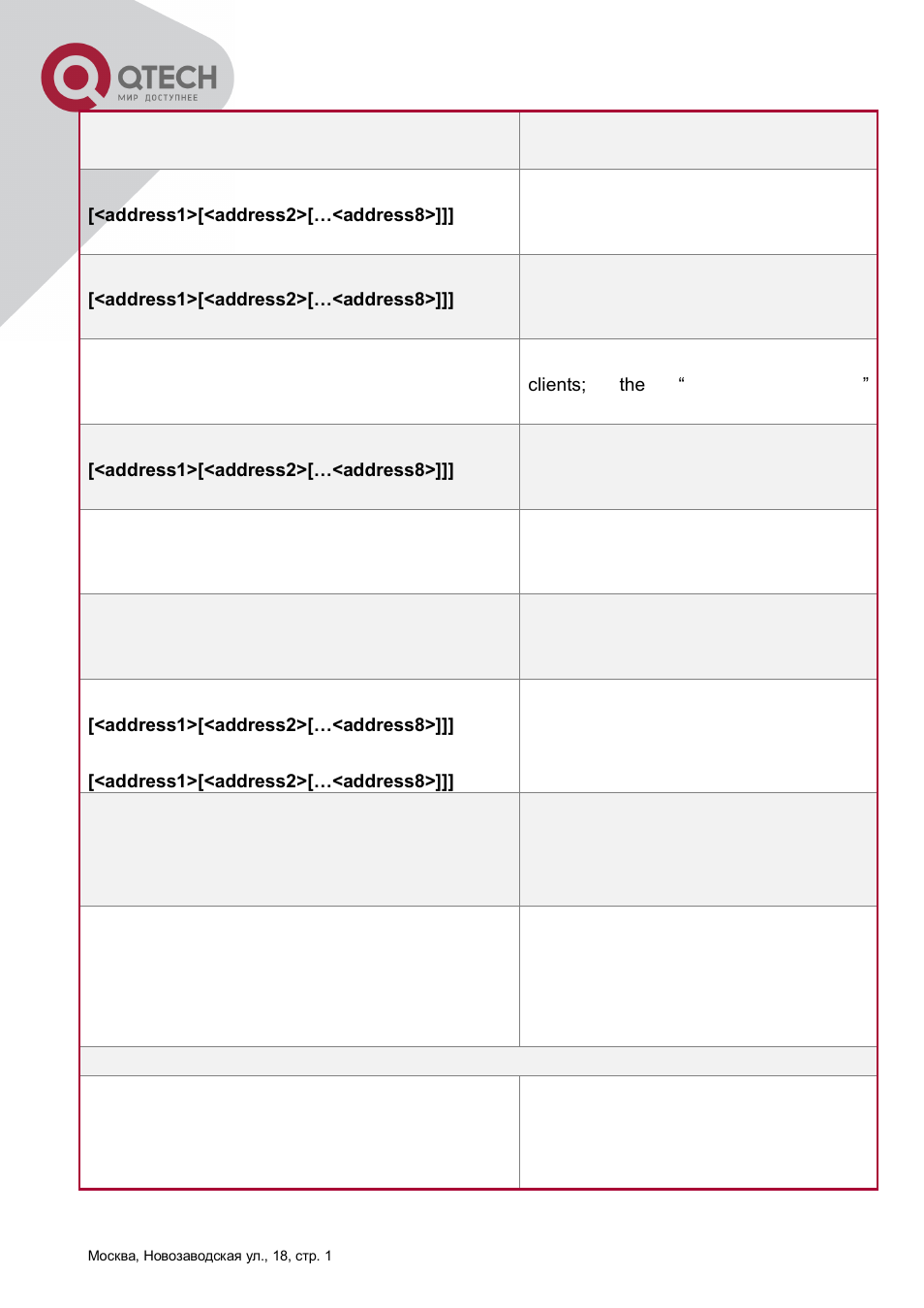 QTECH QSW-8300 Инструкция по настройке User Manual | Page 163 / 364