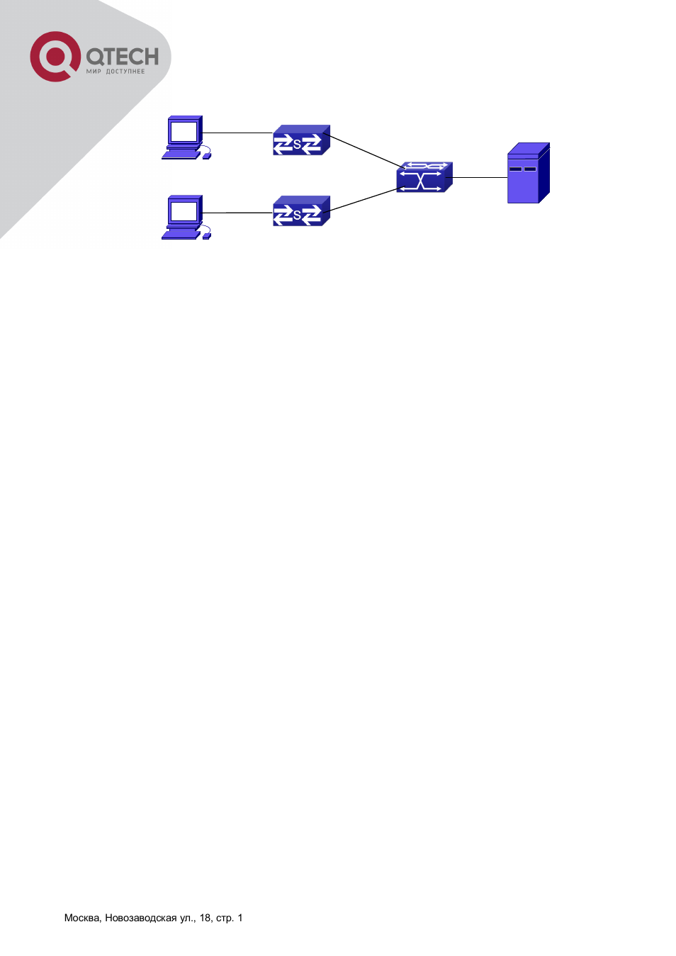 3 dhcp option 82 application examples, Dhcp, Option | Pplication, Xamples | QTECH QSW-8300 Инструкция по настройке User Manual | Page 184 / 364