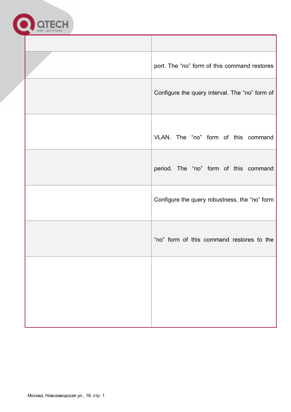 3 mld snooping examples | QTECH QSW-8300 Инструкция по настройке User Manual | Page 290 / 364