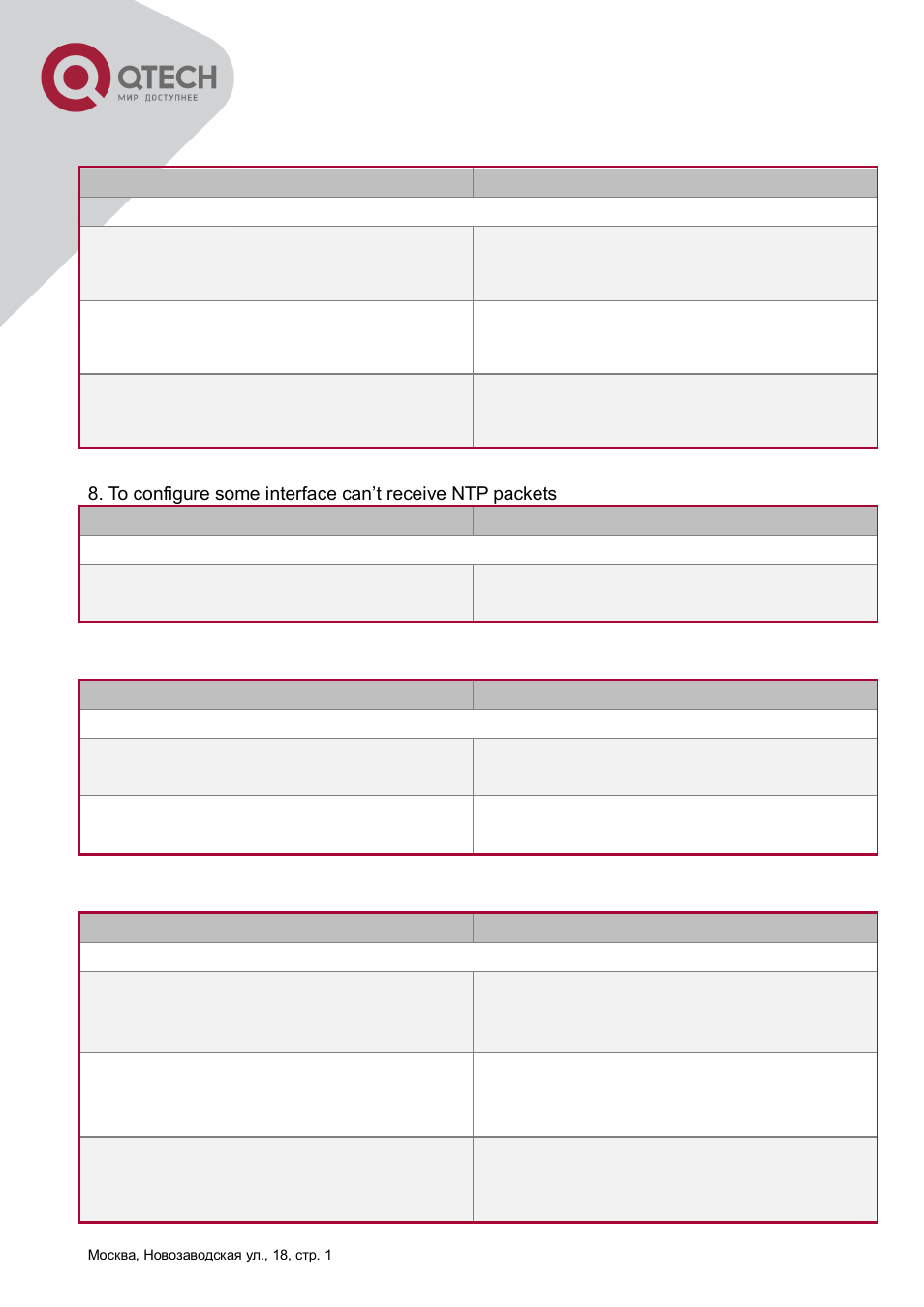 QTECH QSW-8300 Инструкция по настройке User Manual | Page 345 / 364
