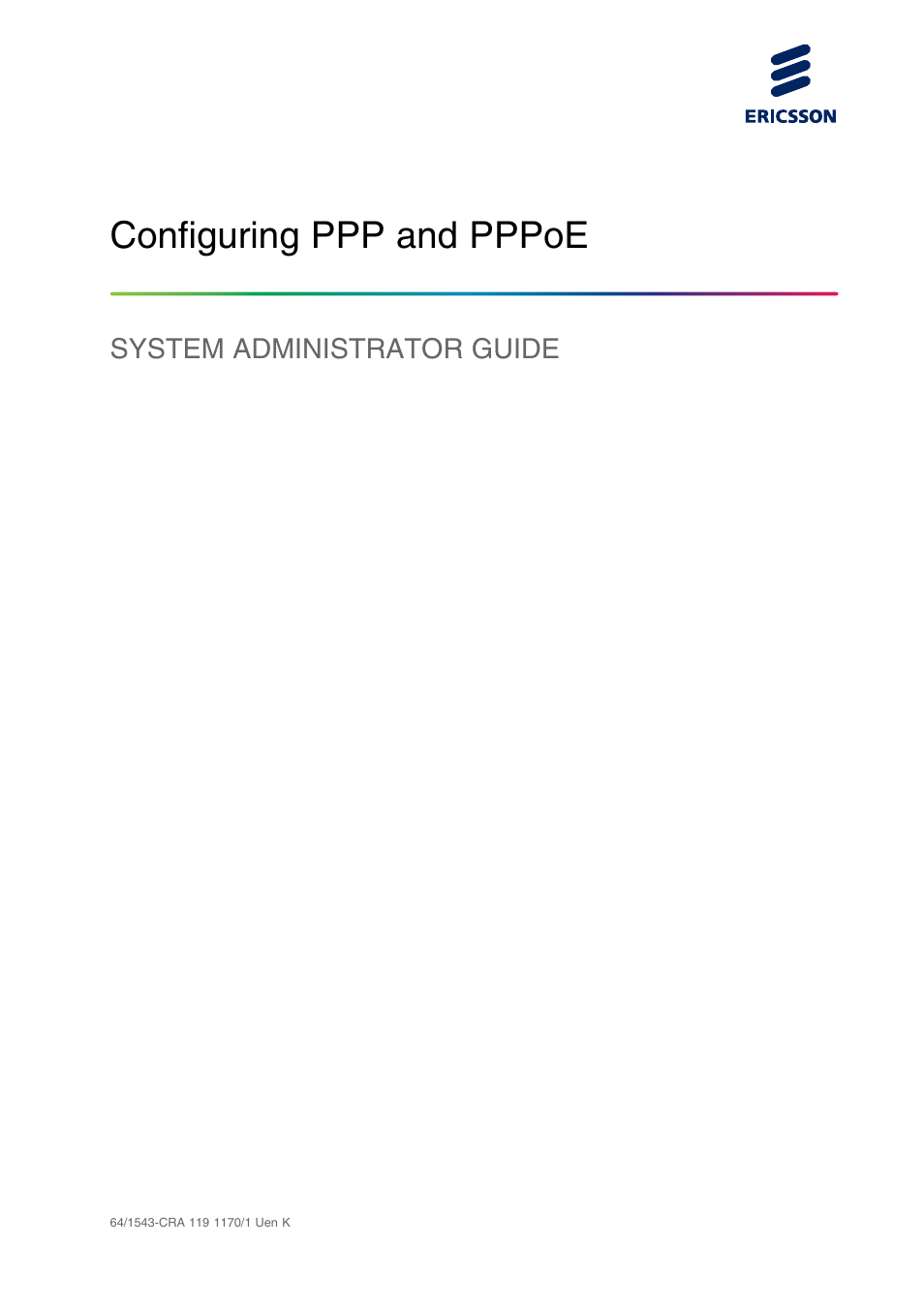 QTECH SmartEdge 100 PPP and PPPoE User Manual | 35 pages