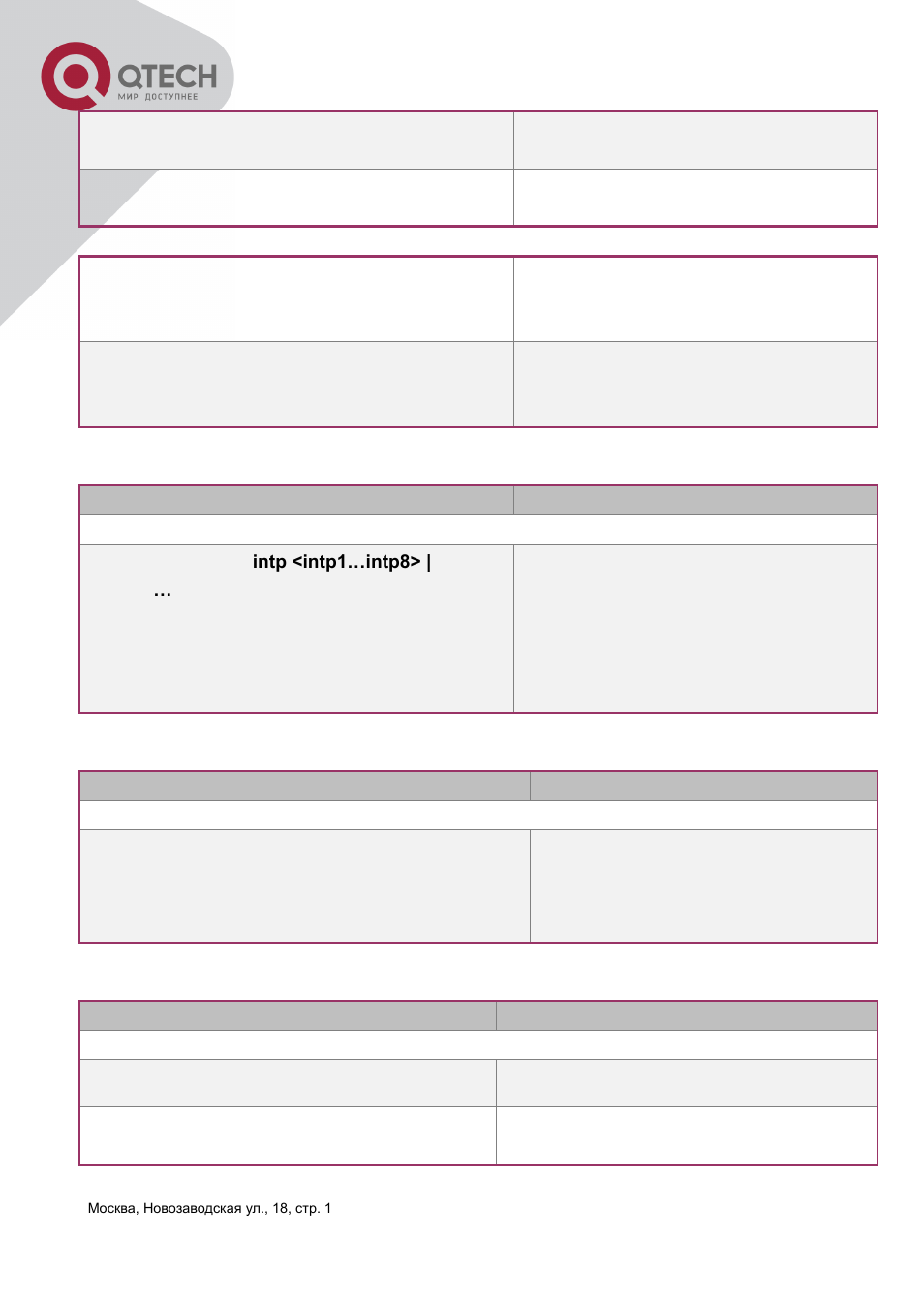 QTECH QSW-3400 Инструкция по настройке User Manual | Page 193 / 465