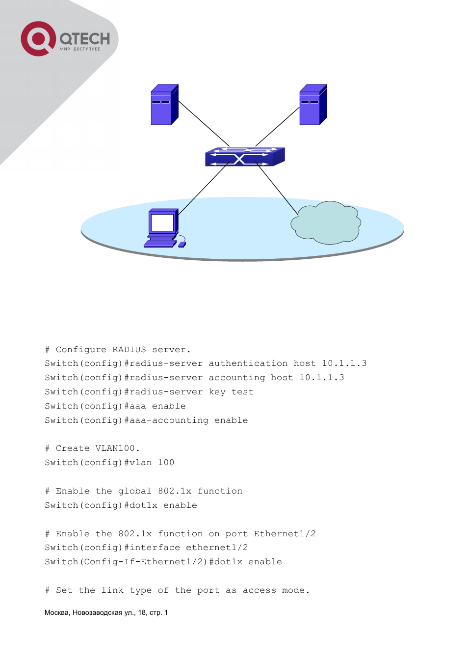 QTECH QSW-3400 Инструкция по настройке User Manual | Page 337 / 465