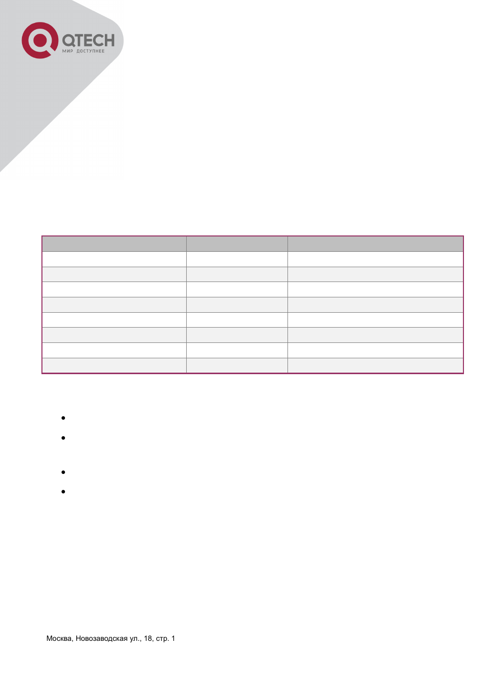 QTECH QSW-3400 Инструкция по настройке User Manual | Page 455 / 465