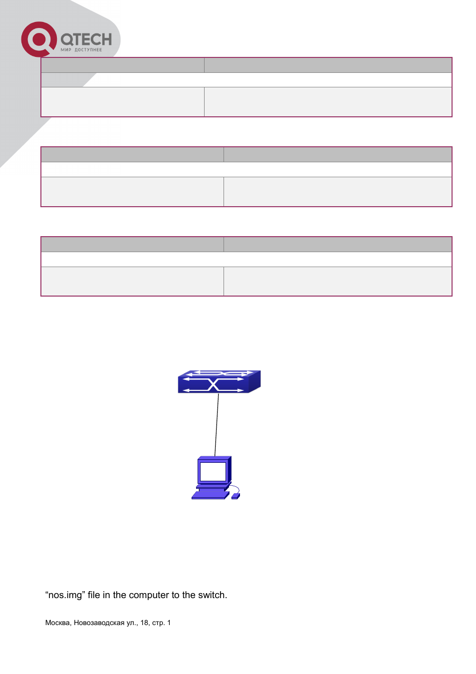 3 ftp/tftp configuration examples | QTECH QSW-3400 Инструкция по настройке User Manual | Page 55 / 465