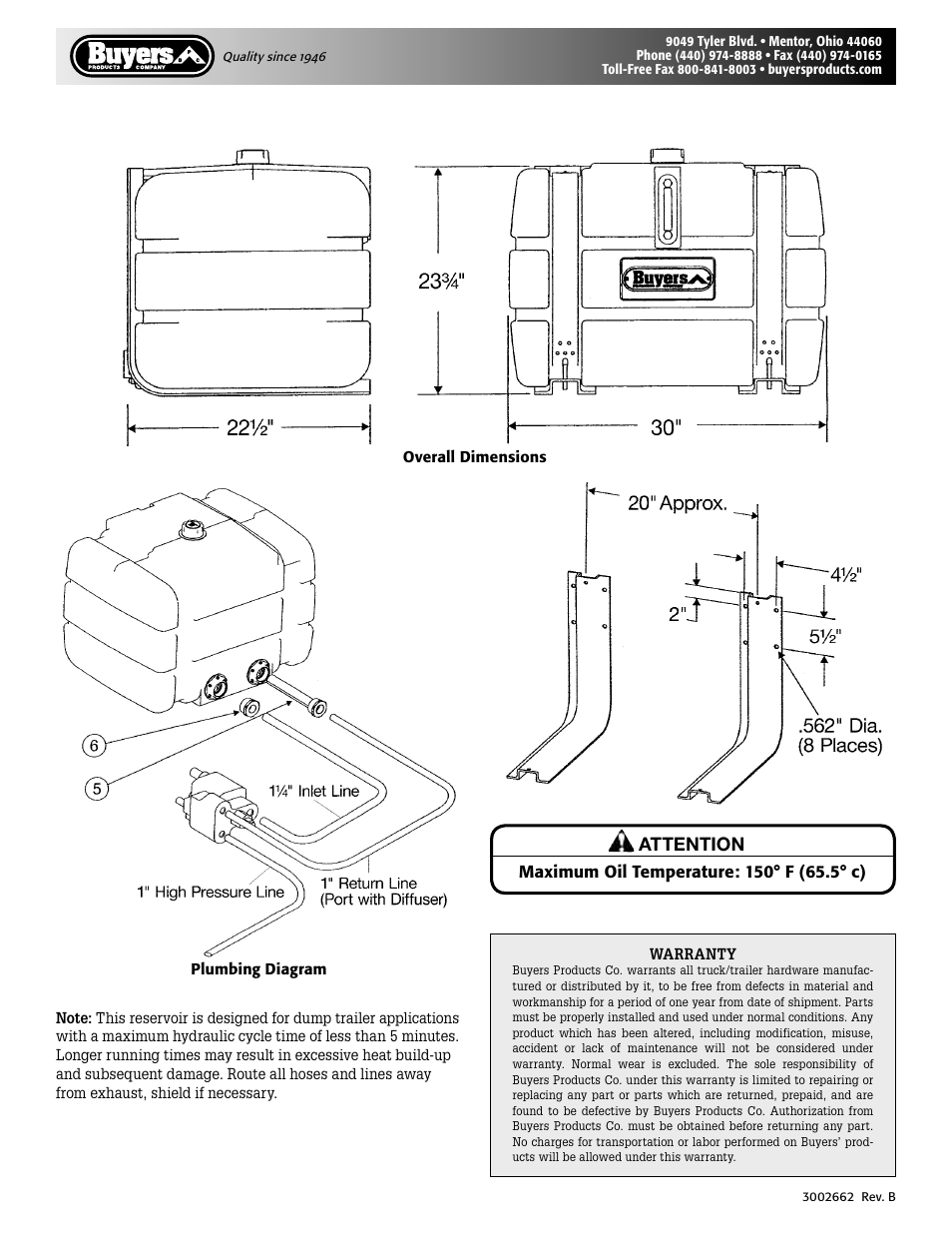 Attention | Buyers SMR50P User Manual | Page 2 / 2