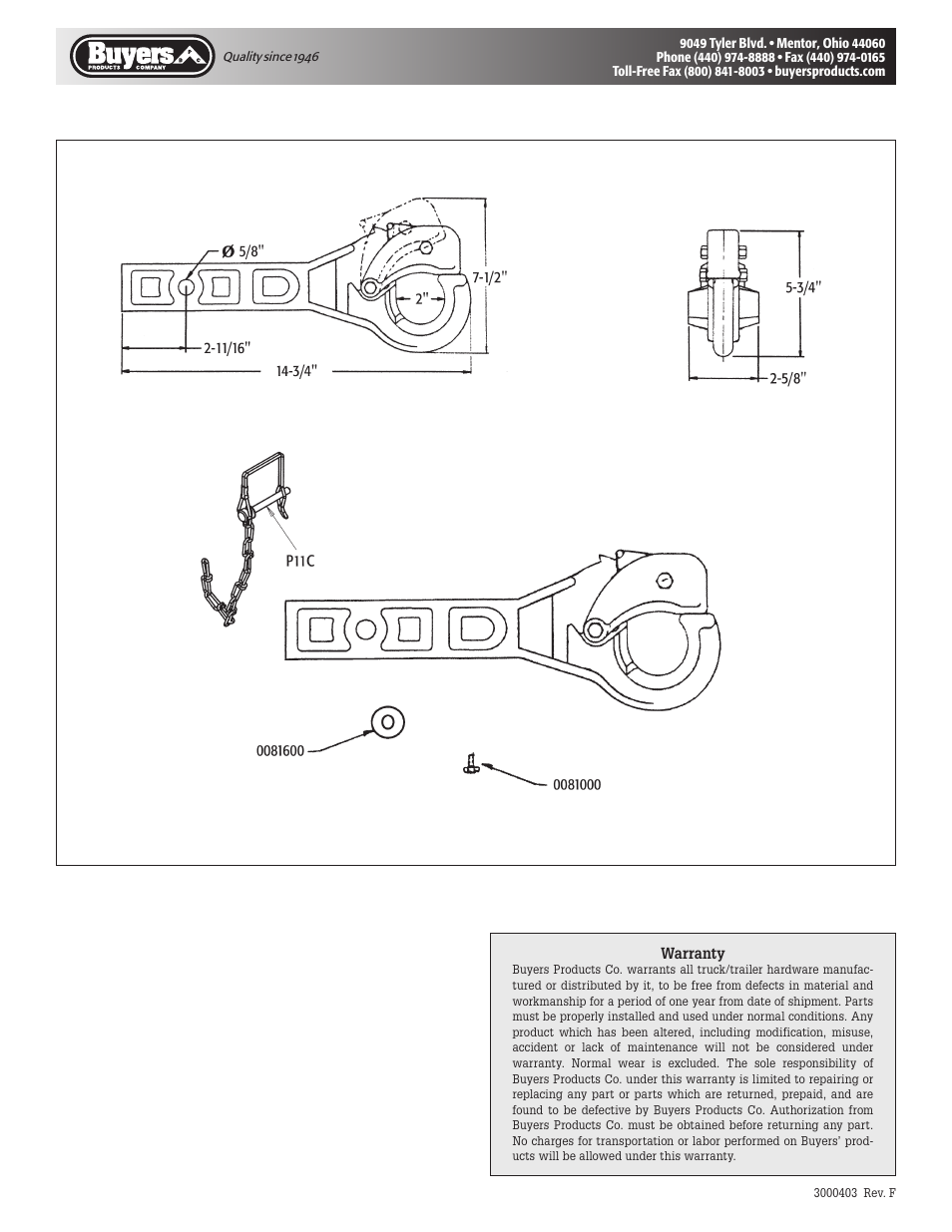 Buyers RM5P User Manual | Page 2 / 2