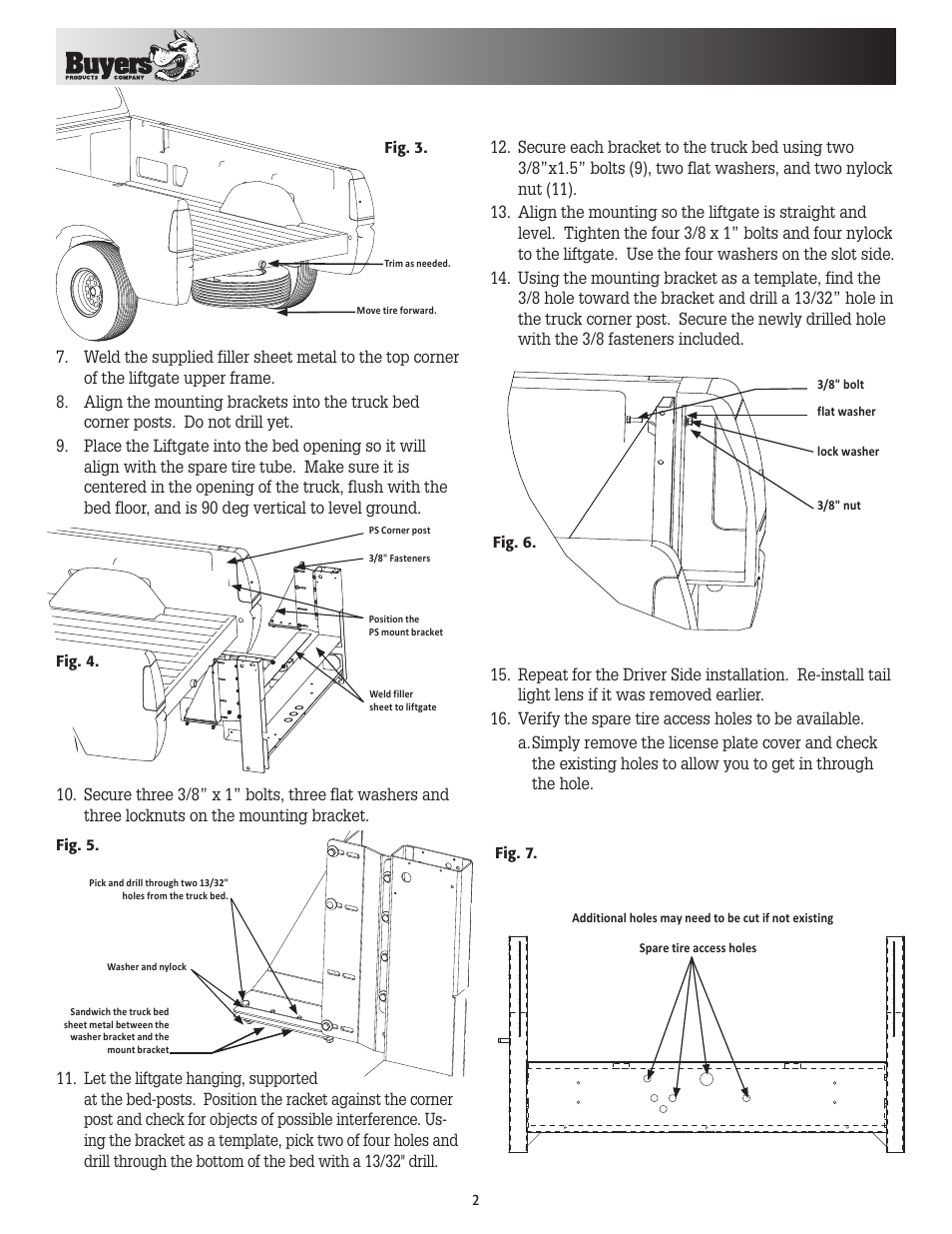 Buyers 5051210 User Manual | Page 2 / 4