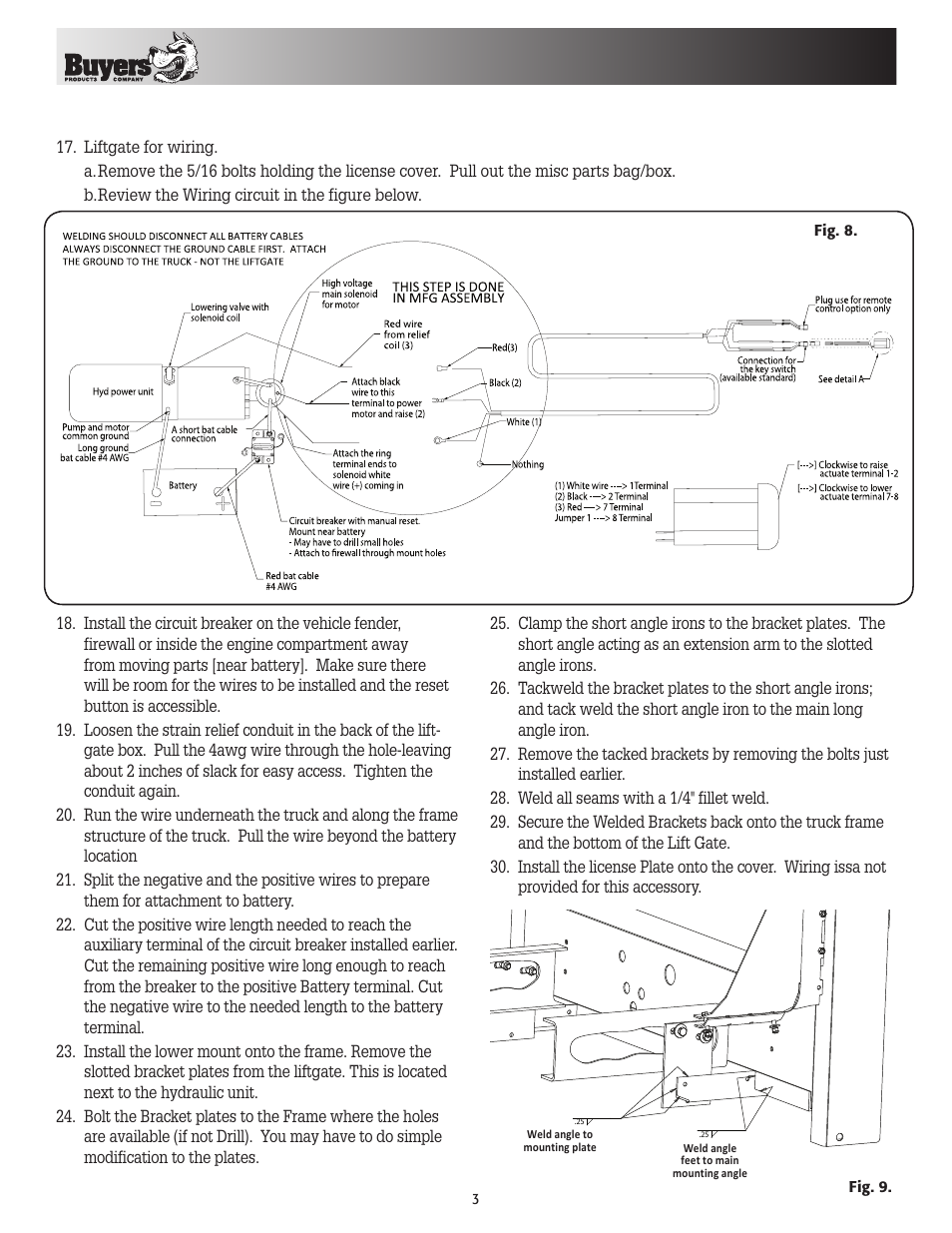 Buyers 5051210 User Manual | Page 3 / 4