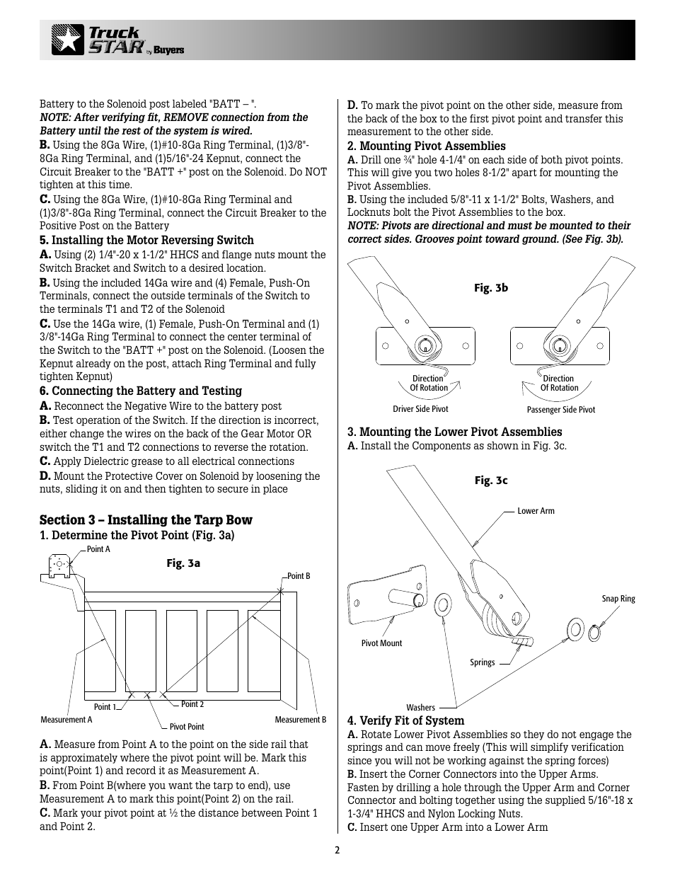 Buyers 5544000, 5545000, etc. User Manual | Page 2 / 4