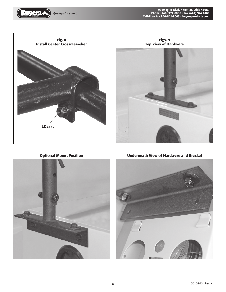Buyers 1501200 User Manual | Page 8 / 8