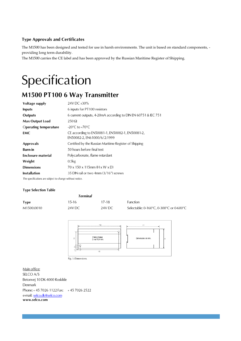 Littelfuse M1500 Series User Manual | Page 2 / 2