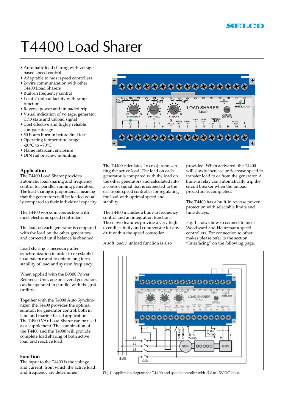 Littelfuse T4400 Series User Manual | 4 pages