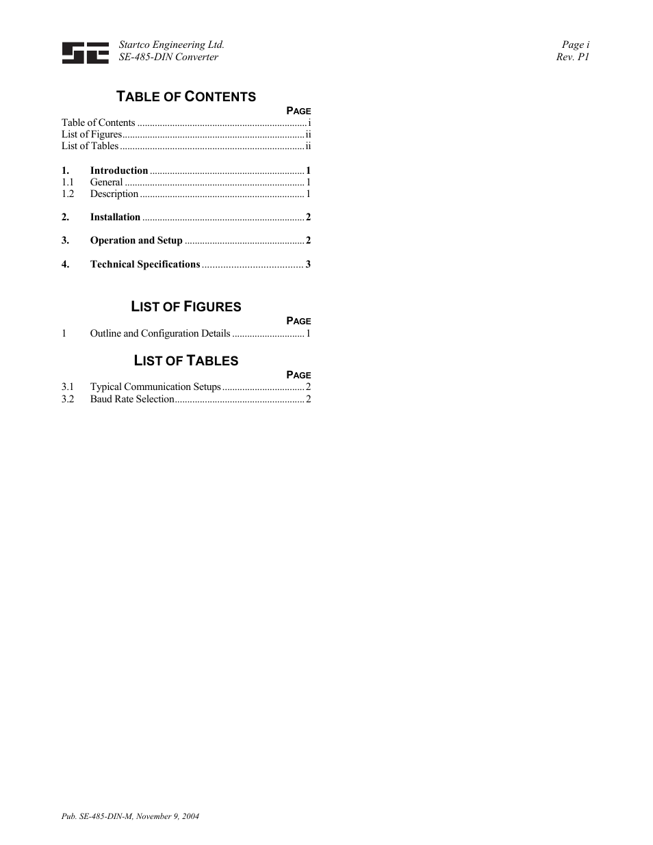 Littelfuse SE-485-DIN Series User Manual | Page 3 / 8