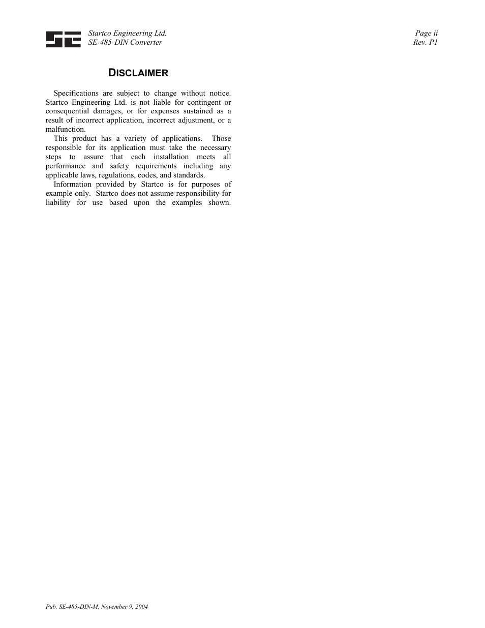 Littelfuse SE-485-DIN Series User Manual | Page 4 / 8