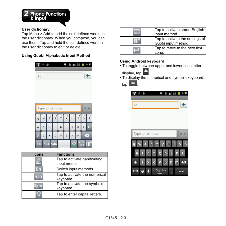 GIGABYTE GSmart G1345 User Manual | Page 26 / 59