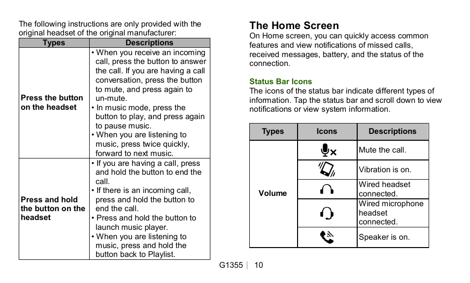 GIGABYTE GSmart G1355 User Manual | Page 10 / 15