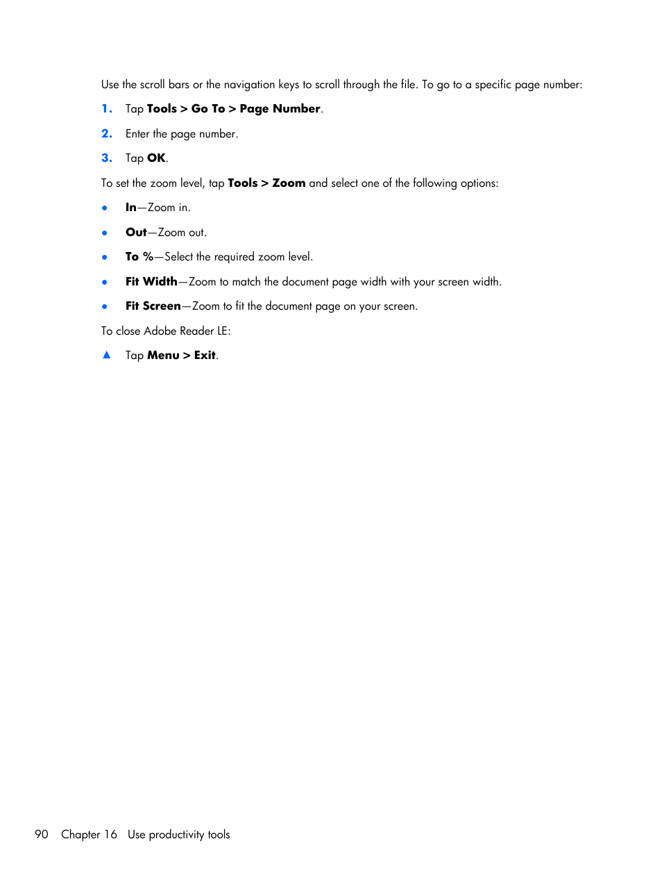 HP iPAQ Glisten-AT&T User Manual | Page 102 / 185
