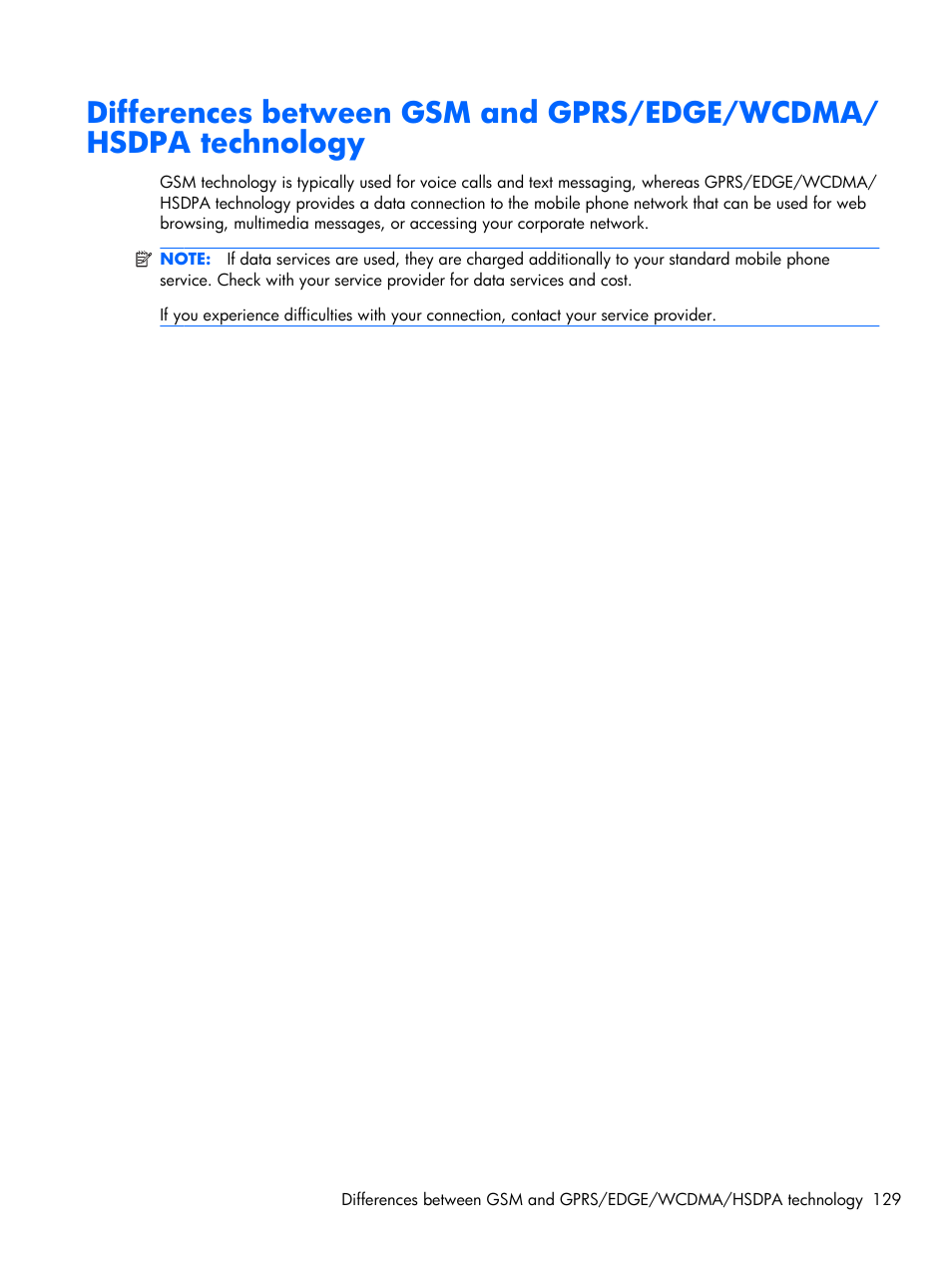 HP iPAQ Glisten-AT&T User Manual | Page 141 / 185