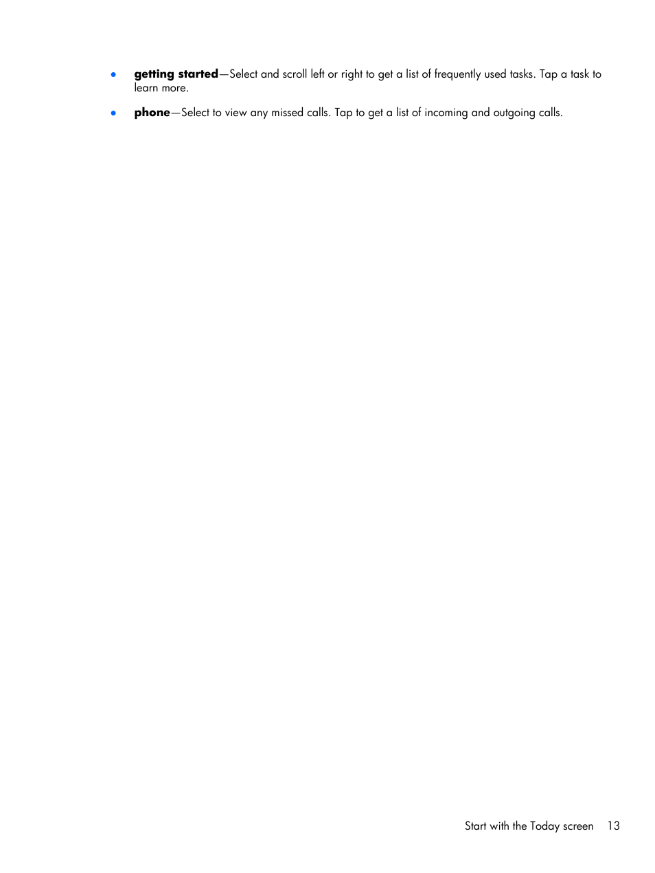 HP iPAQ Glisten-AT&T User Manual | Page 25 / 185