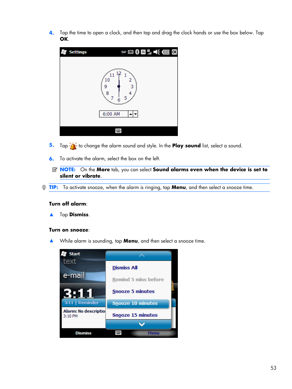 HP iPAQ Glisten-AT&T User Manual | Page 65 / 185