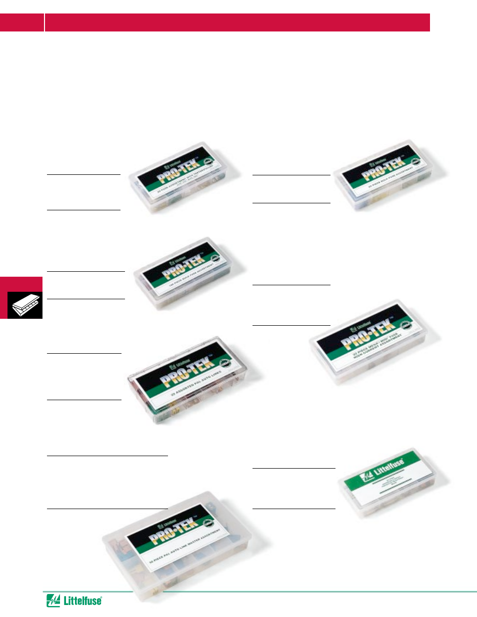 Littelfuse ATO Blade Fuse 80 Piece Series User Manual | 1 page