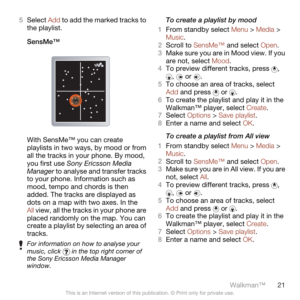 Sony Ericsson W705 User Manual | Page 23 / 85