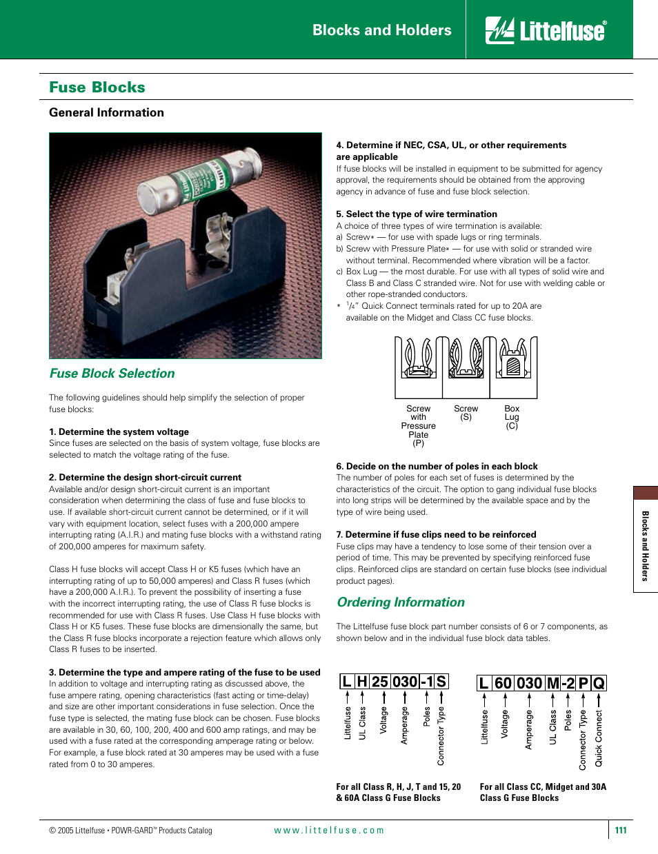 Littelfuse L300 Series User Manual | 4 pages