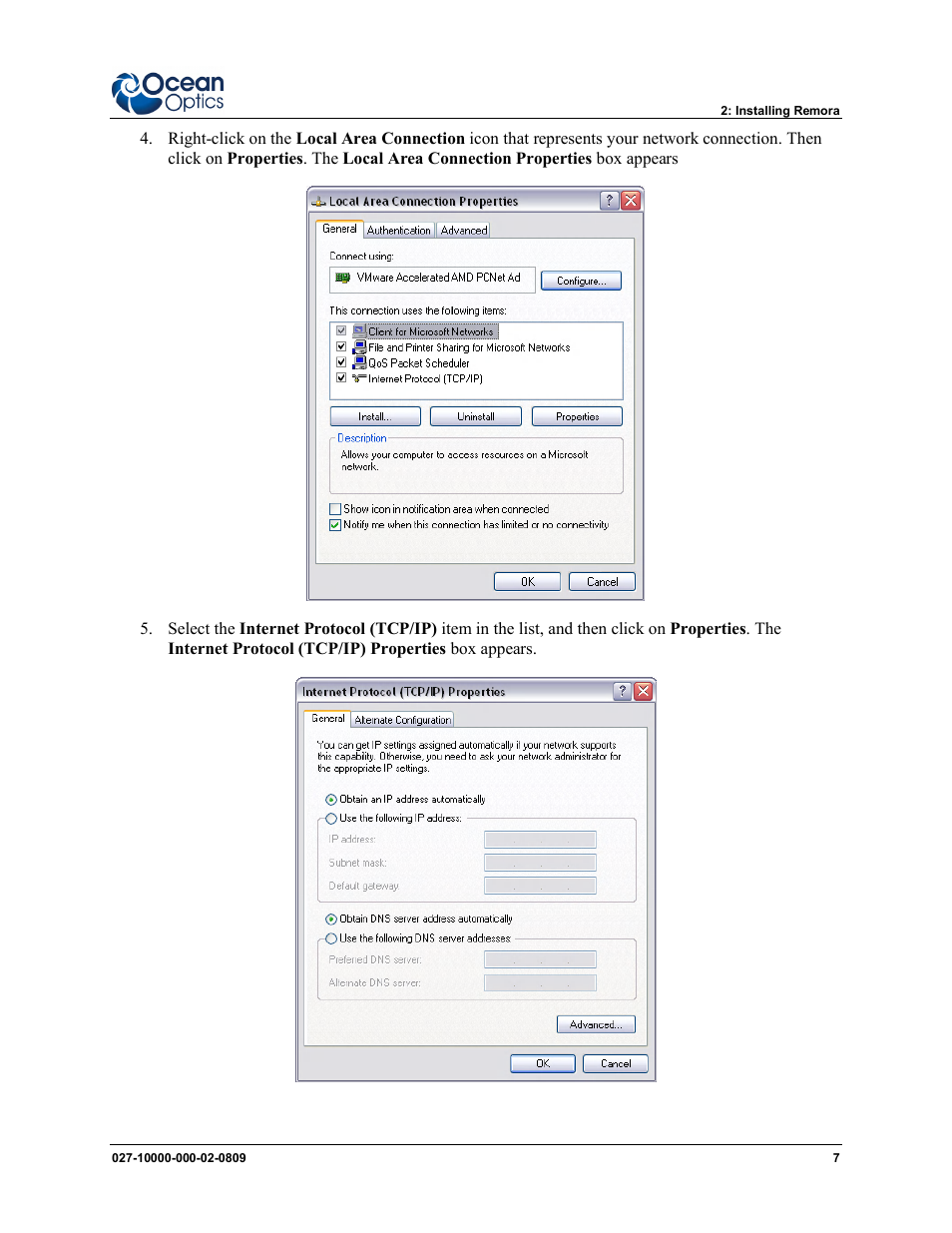 Ocean Optics Remora User Manual | Page 13 / 42