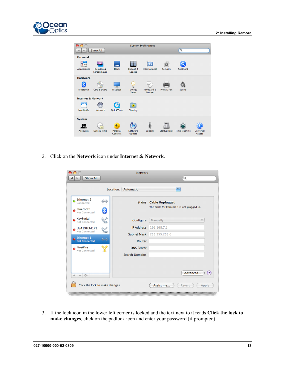 Ocean Optics Remora User Manual | Page 19 / 42