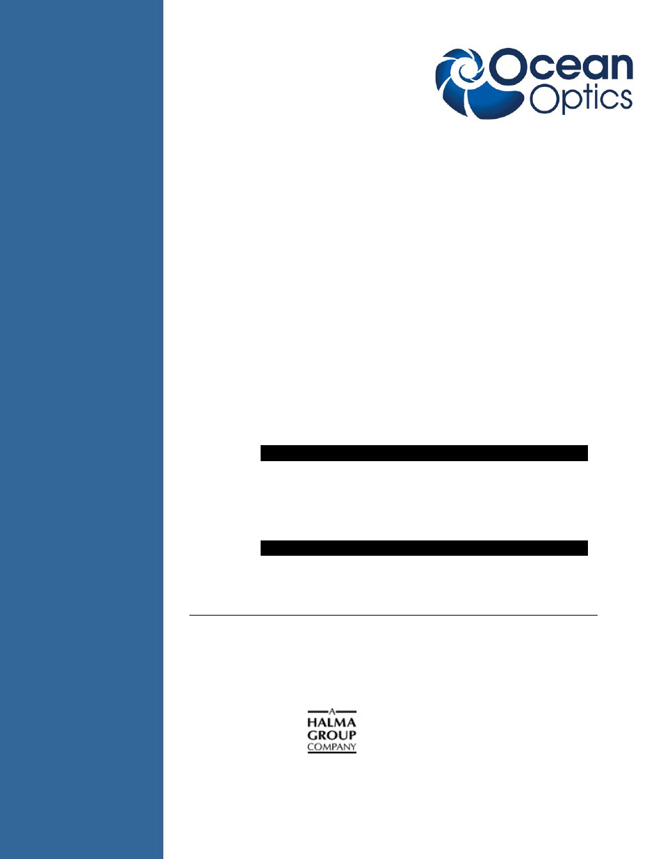 Ocean Optics HL-2000 User Manual | 20 pages