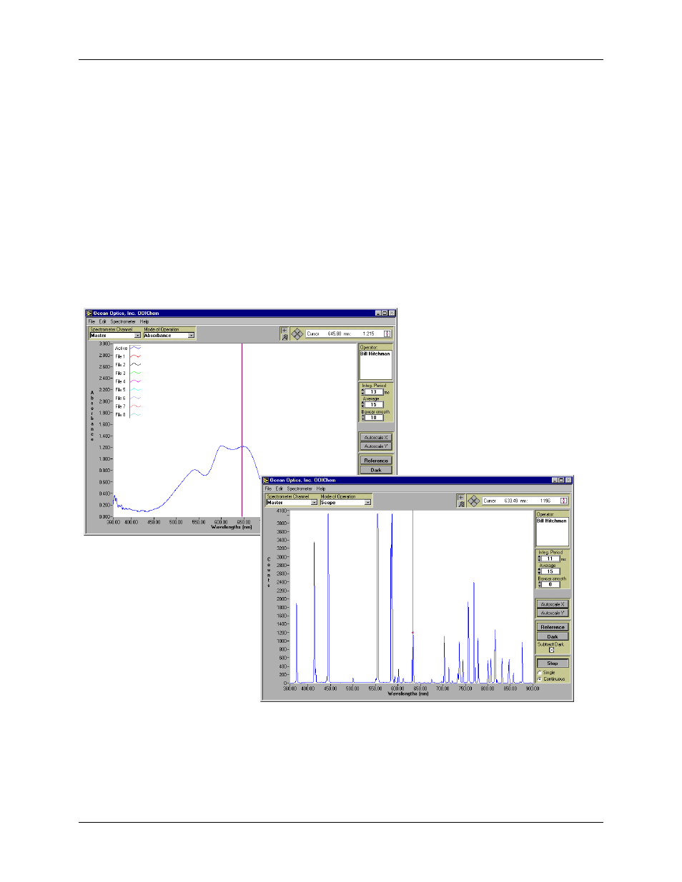 Using ooichem software, Chapter 2: using ooichem software, Using ooichem | Software, Chapter 2 | Ocean Optics CHEM2000 User Manual | Page 11 / 36