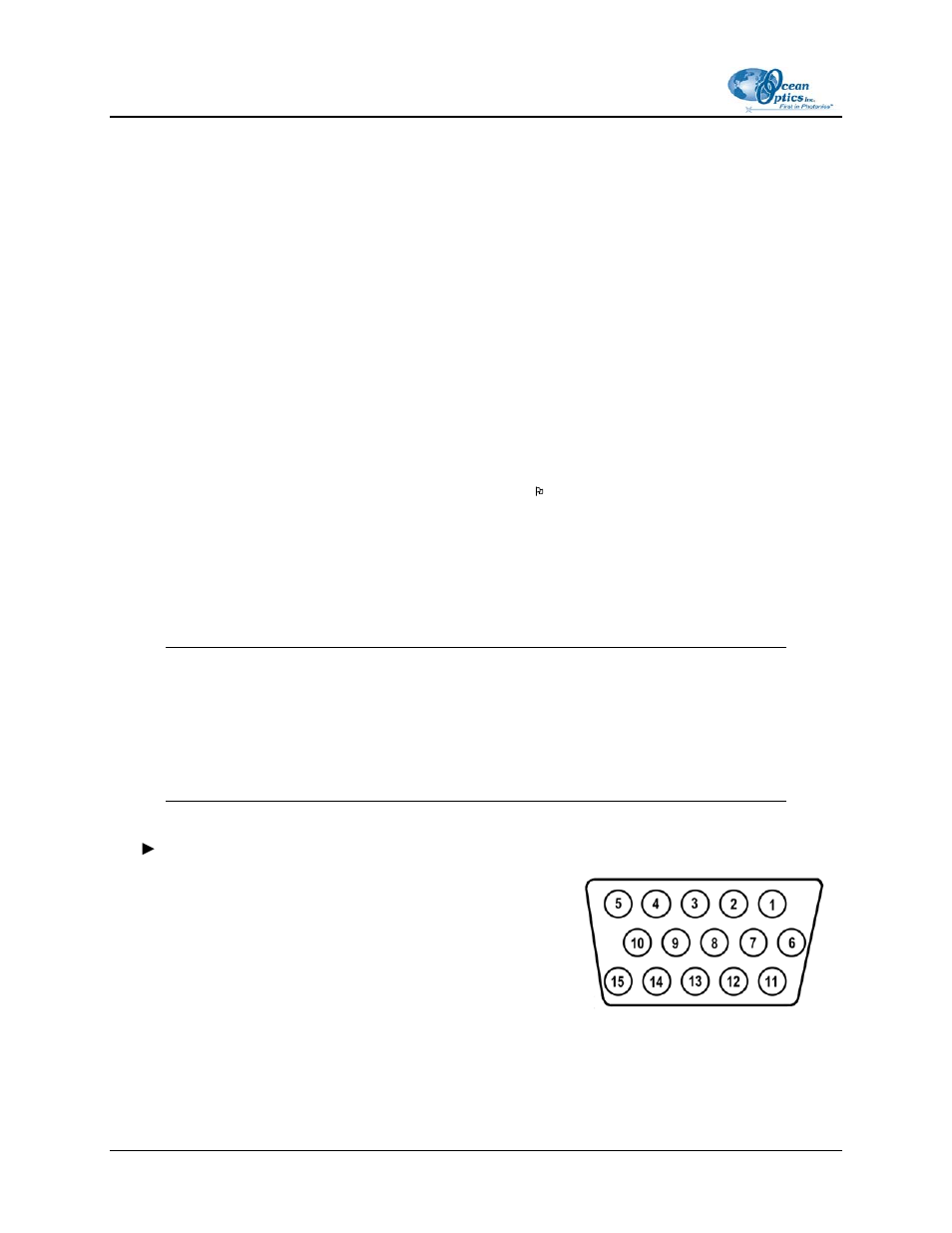 Enable strobe, Trigger mode | Ocean Optics CHEM2000 User Manual | Page 20 / 36