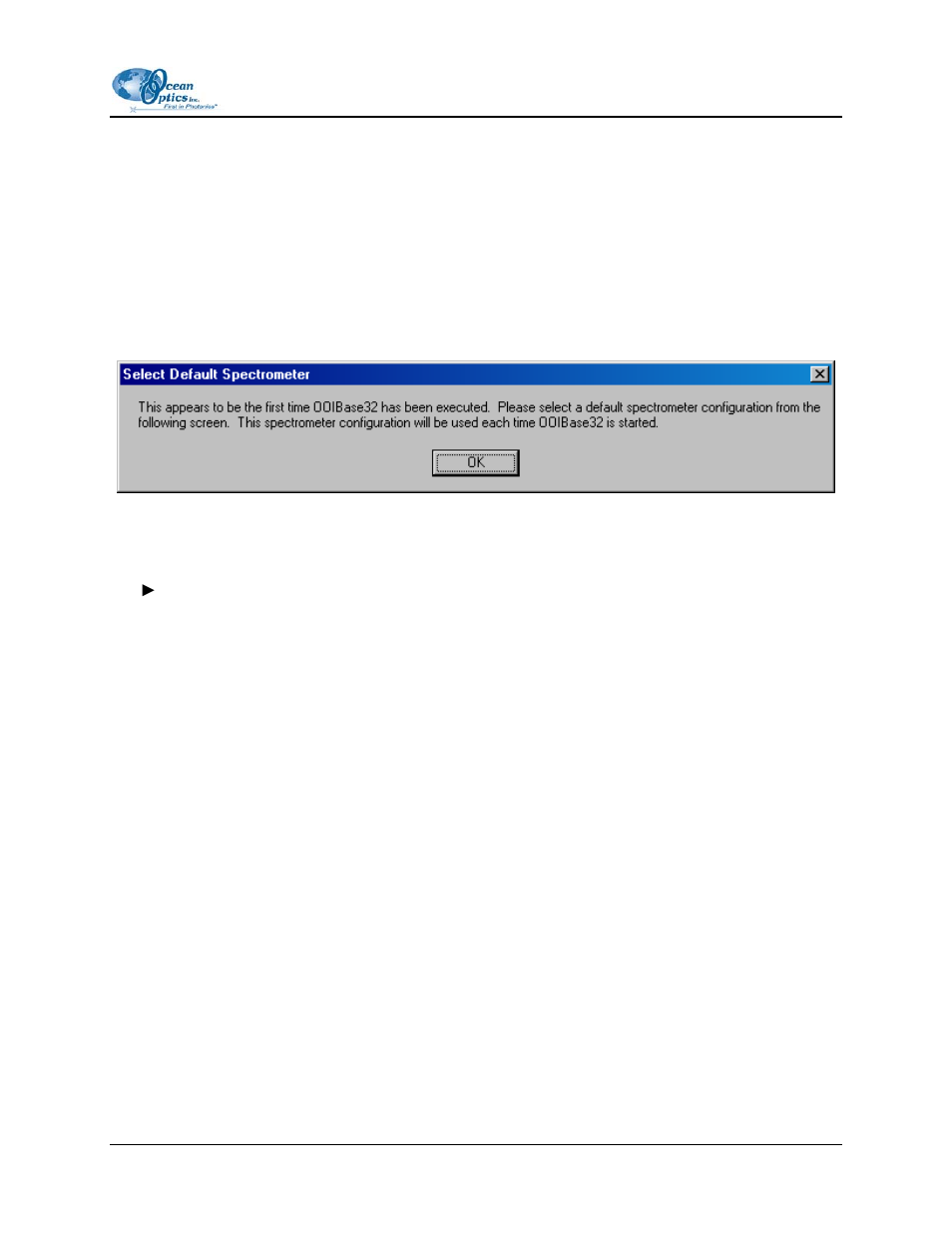 Default spectrometer configuration file, Configure hardware | Ocean Optics OOIBase32 User Manual | Page 19 / 140