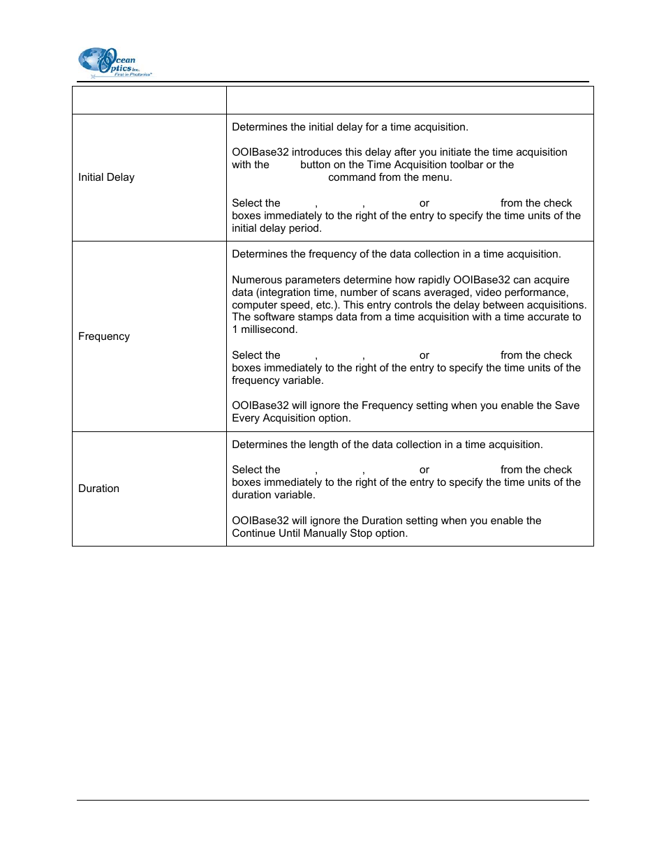 Configure time channels | Ocean Optics OOIBase32 User Manual | Page 87 / 140