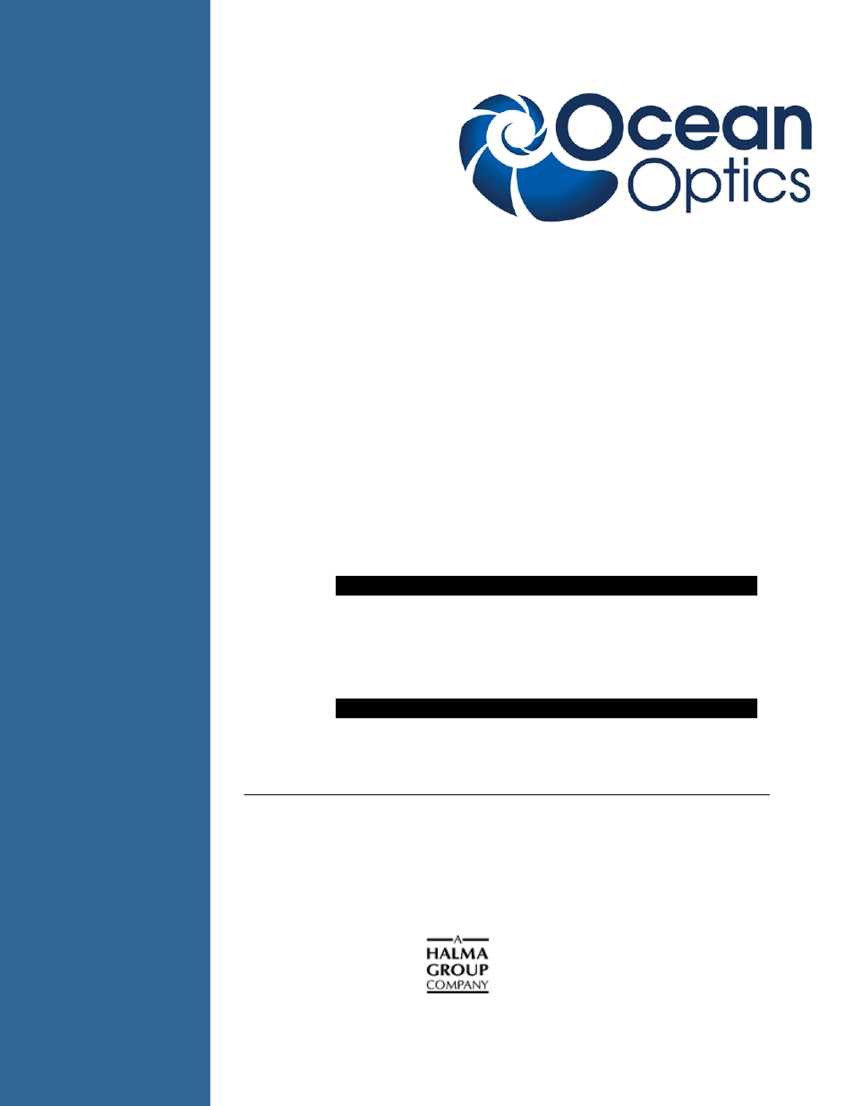 Ocean Optics HL-2000-HP-232 User Manual | 26 pages