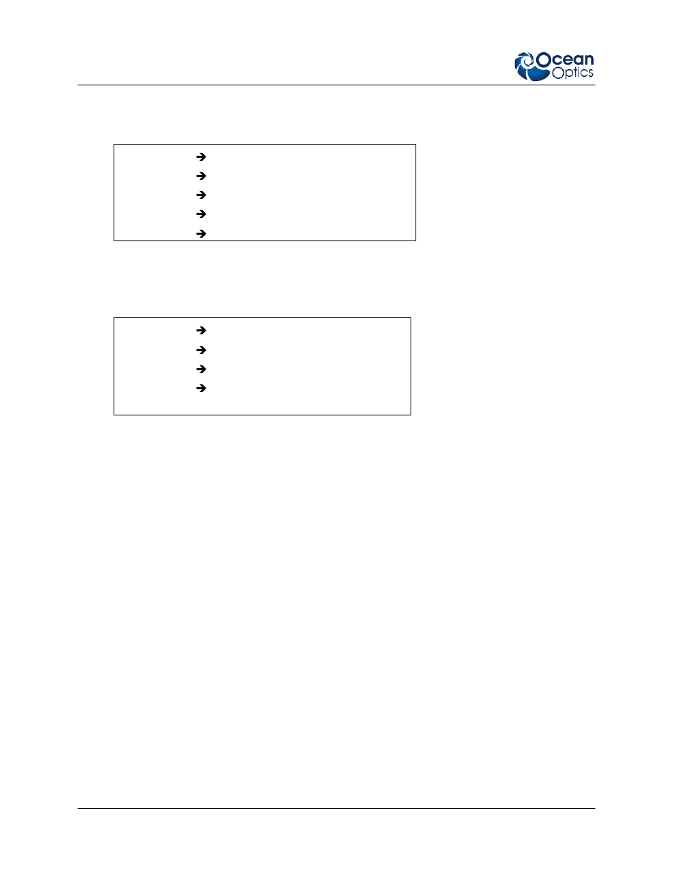 Usb4000 set trigger mode | Ocean Optics External Triggering Options Instructions for Spectrometers with Firmware Version 3.0 and Above User Manual | Page 16 / 16
